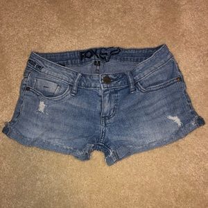 Fox Rider Co Jean Shorts